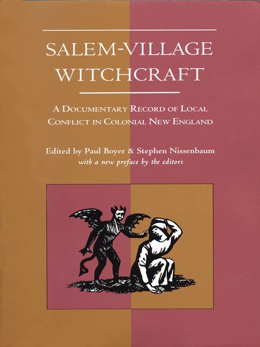a review of boyer and nissenbaums book salem possessed a review of boyer and nissenbaums book salem possessed